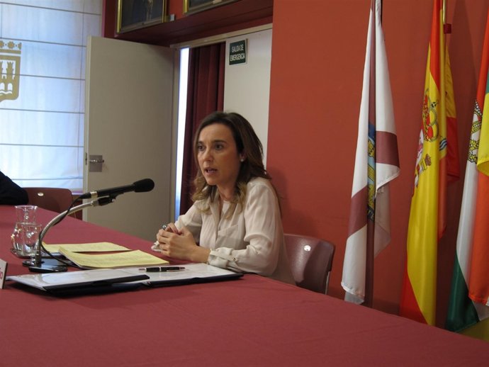 La alcaldesa de Logroño, Cuca Gamarra