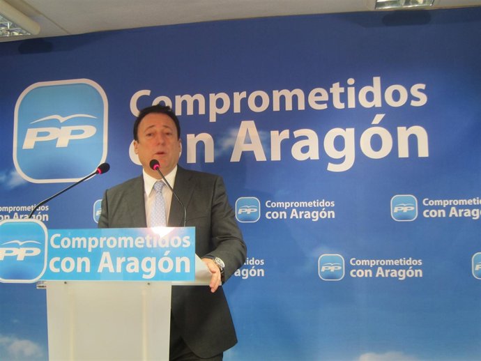El secretario general del PP-Aragón, Octavio López.