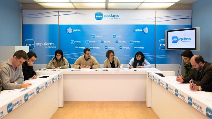 Reunión del comité de organización del XV Congreso del PPdeG