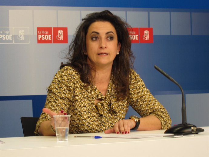 La secretaria de Agricultura del PSOE riojano Concha Andreu