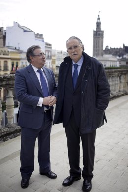 Los alcaldes de Sevilla y Bilbao, Juan Ignacio Zoido e Iñaki Azkuna