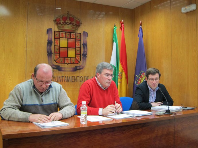 Fernández de Moya junto a Márquez y Contreras hoy