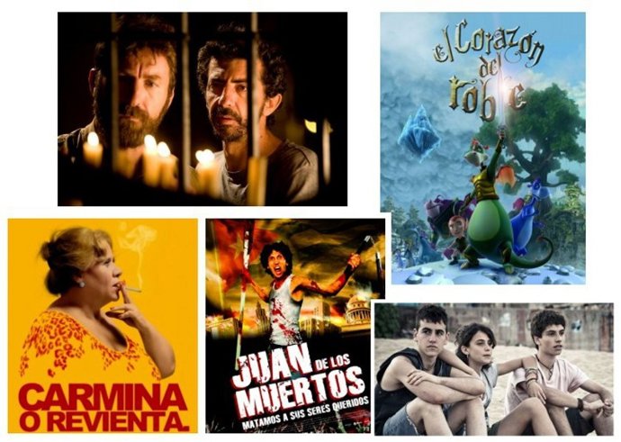 Cinco películas participadas por Canal Sur, finalistas a los Goya
