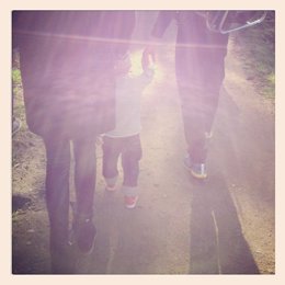 Miranda Kerr, Orlando Bloom y el pequeño Flynn