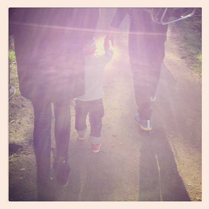 Miranda Kerr, Orlando Bloom y el pequeño Flynn