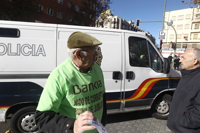 Díaz Ferrán llega en furgón al juzgado de Plaza de Castilla