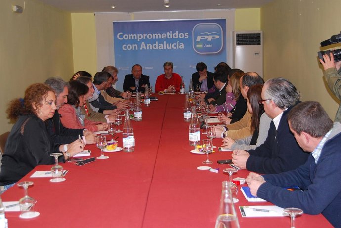 Fernández de Moya preside el Consejo de Dirección del PP de Jaén