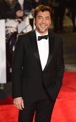 Spanish actor Javier Bardem arrives for the royal world premiere of the new 007 