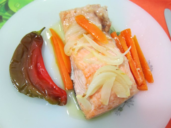 Salmón, Pescado, Dieta Mediterránea