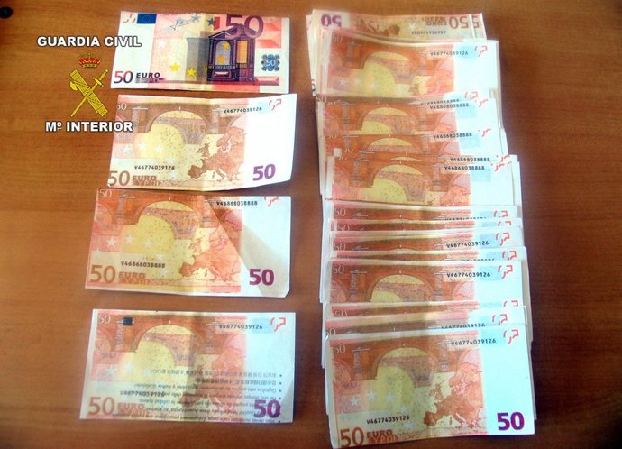 Billetes fasificados