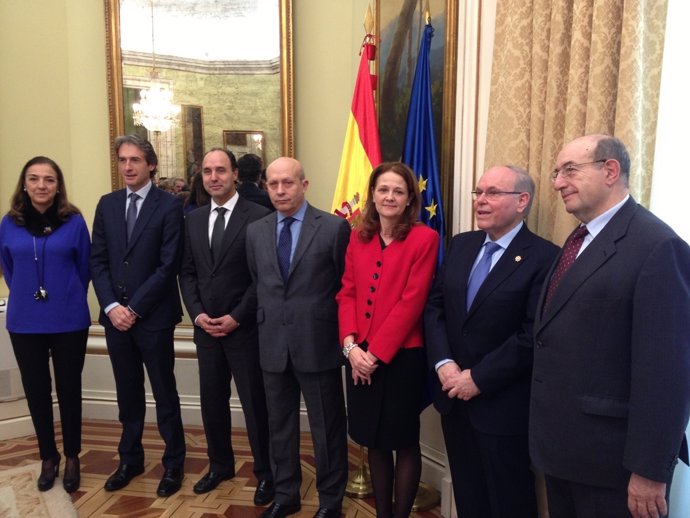 Toma de posesión César Nombela como rector de la UIMP