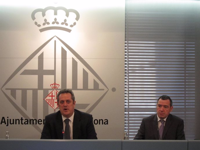 Teniente de alcalde de Barcelona Joaquim Forn, MàriusBoada (dtor.Estudios Ayto.)