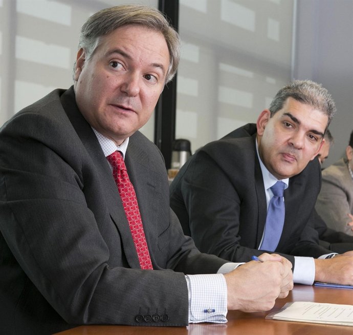García Nevado (I) y Antonio Ferreras (D)