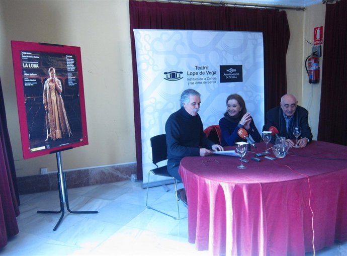 Nuria Espert presenta 'La loba' en el Teatro Lope de Vega