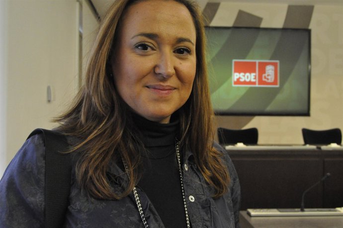 La portavoz de Educación del PSOE-Aragón, Mayte Pérez.