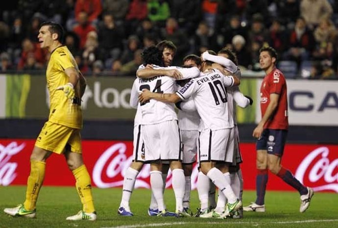 Valencia - Osasuna de Copa del Rey