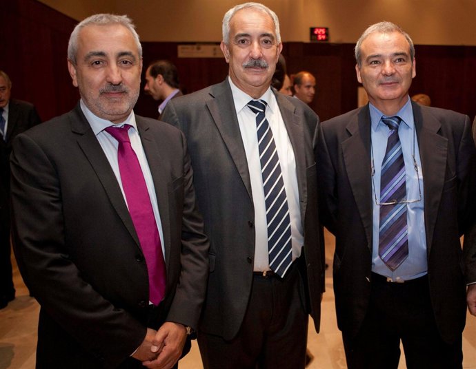 Félix Martín Moreno, Fernando Trigueros y Juan Antonio Ocaña