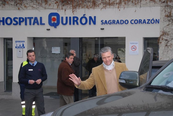 'Espartaco' Saliendo Del Hospital