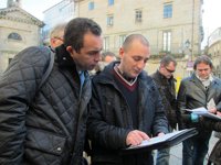 Los sindicatos de Novagalicia Banco llaman a los trabajadores y a la ciudadanía a manifestarse este sábado en Santiago