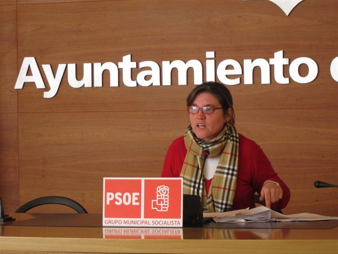 La concejala del PSOE Inmaculada Sáenz