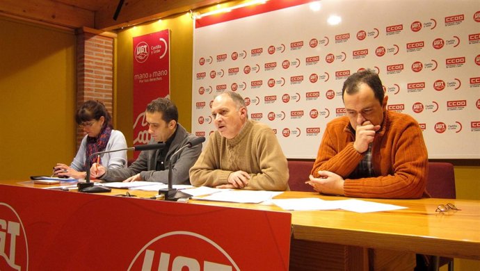 UGT y CC.OO. Informan sobre negociación colectiva.