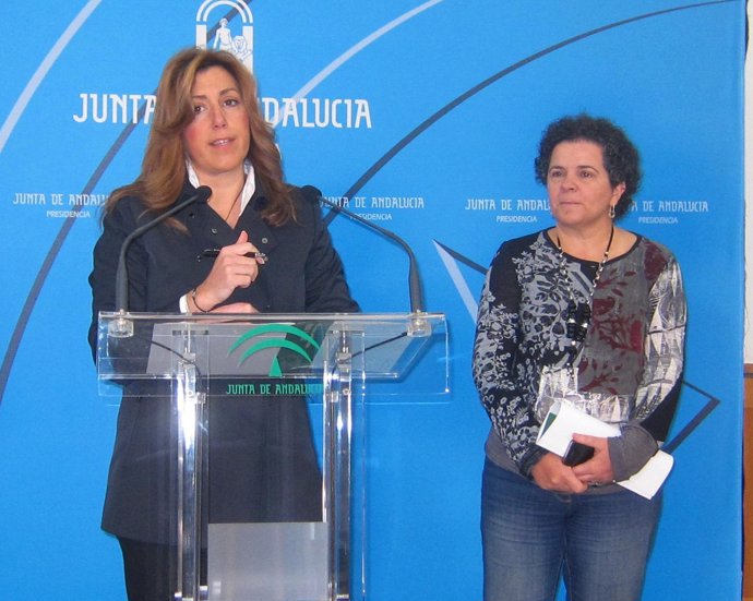 Susana Díaz y Soledad Pérez