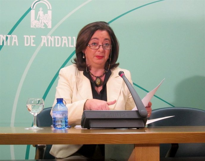 La consejera de Educación de la Junta de Andalucía, Mar Moreno
