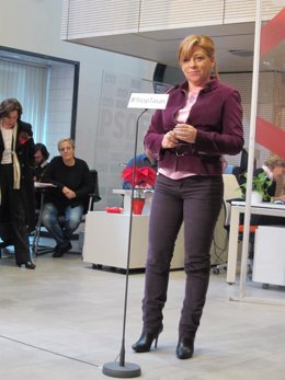 Elena Valenciano, vicesecretaria general del PSOE