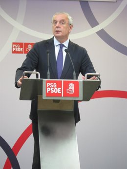 El secretario xeral del PSdeG, Pachi Vázquez