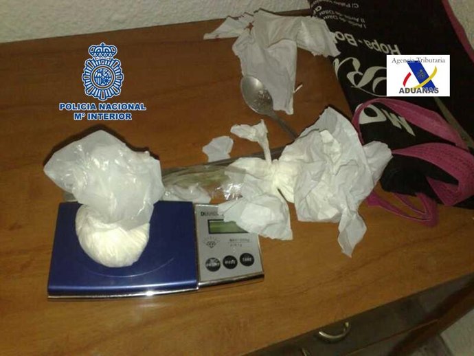 Droga incautada en una operación en Granada