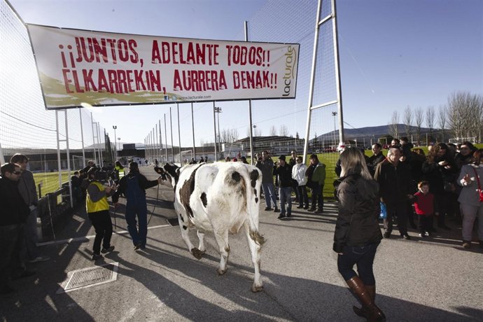 Más de 1.000 personas participan en el spot grabado por Lacturale.