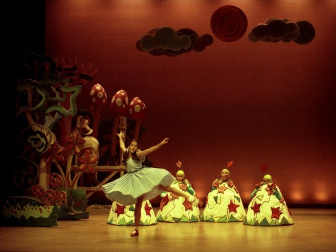 Representación de 'El Mago de Oz '