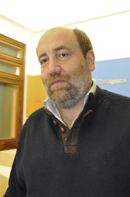 El portavoz de IU en el Ayuntamiento de Zaragoza, José Manuel Alonso. 