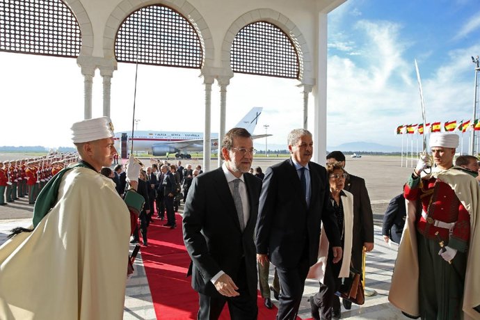 Mariano Rajoy en Argelia