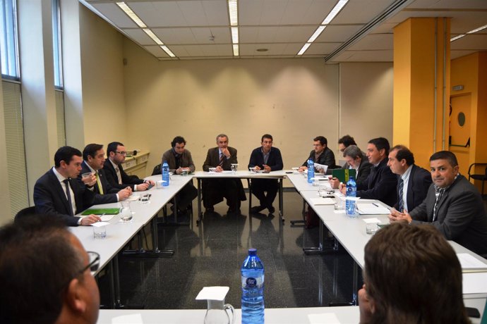 Reunión bilateral del conseller Pelegrí con las cooperativas agrarias 