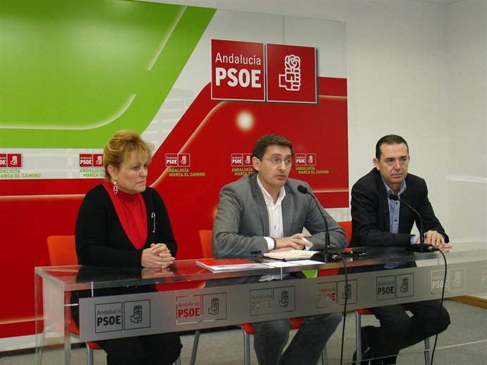 Adela Segura, José Luis Sánchez Teruel y Juan Carlos Pérez Navas