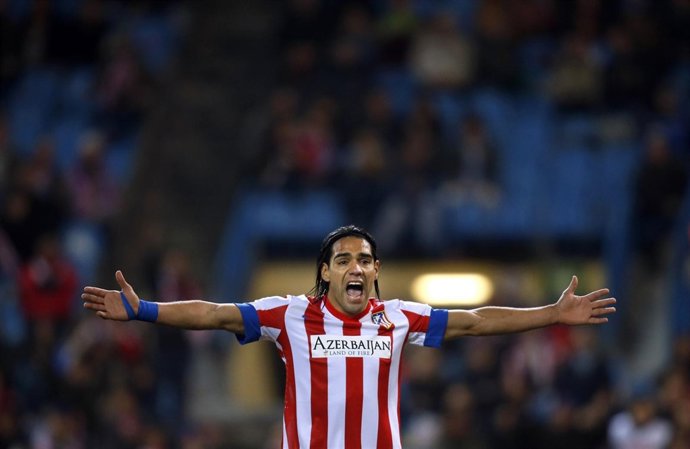Radamel Falcao, delantero del Atlético de Madrid