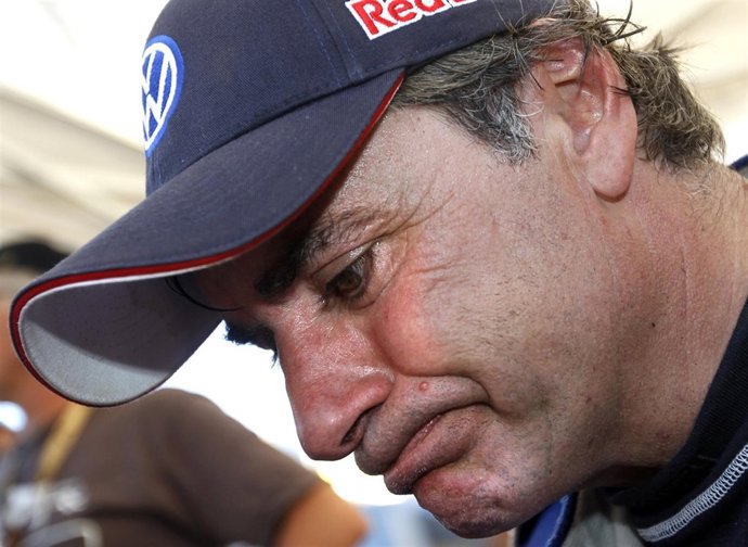 Carlos Sainz tras su adiós al Dakar