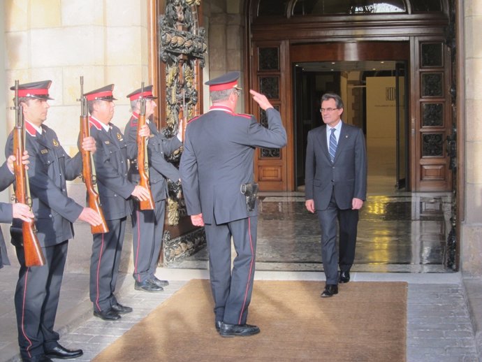 El presidente de la Generalitat, Artur Mas