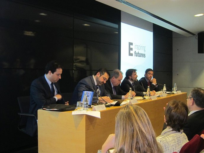 J.Rguez. Y Á.Cruz (Vueling), X.Illa (Hesperia NH), J.Ferrer y X.Espasa