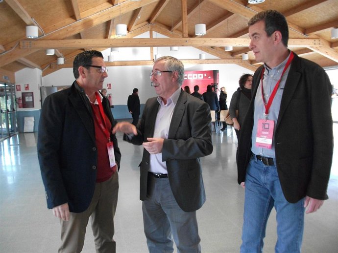 El secretario general  de Comisiones Obreras (CCOO), Ignacio Fernández Toxo