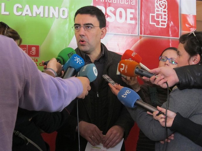 El vicesecretario general del PSOE-A, Mario Jiménez. 