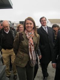 Cospedal felicita a propietarios de terrenos expropiados para aeropuerto de Ciudad Real porque se les ha hecho justicia