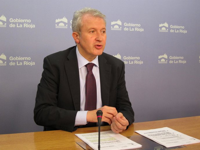 Emilio del Río, portavoz del Gobierno de La Rioja