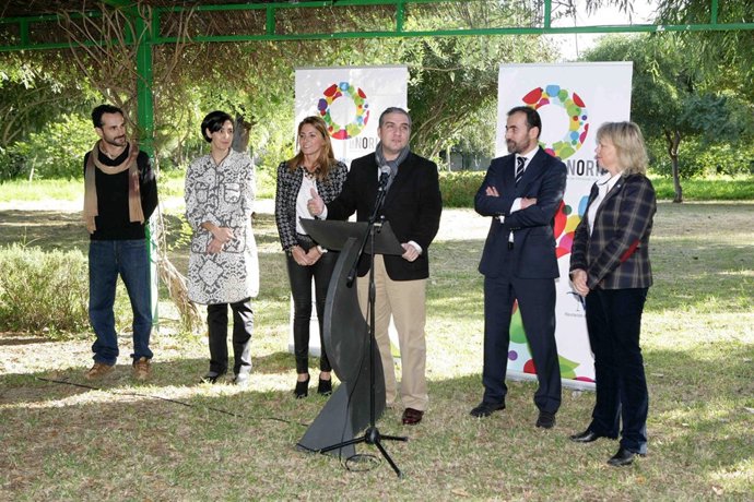 Elías Bendodo y Ana Mata en 'La Noria'