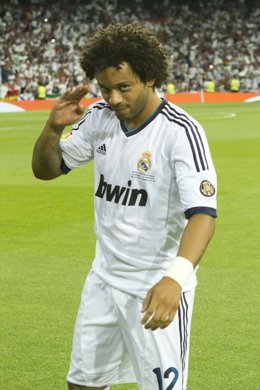 Marcelo  Real Madrid Supercopa 