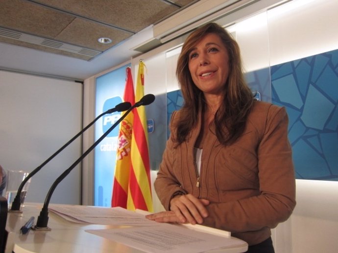 Alicia Sánchez Camacho, presidenta del PP catalán