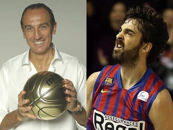 Epi y Juan Carlos Navarro (FC Barcelona Regal)