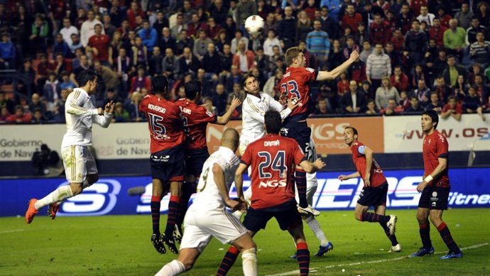 Real Madrid - Osasuna en la Liga BBVA 