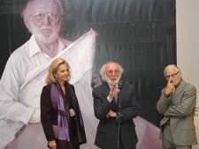 Inauguración de la exposición en el Palau de Francisco Sebastián